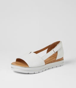 ASHIERS SU WHITE LEATHER