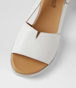 ASHIERS SU WHITE LEATHER