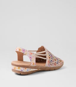 BEBI SU PANSY PRINT LEATHER