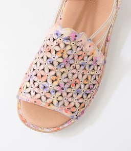 BEBI SU PANSY PRINT LEATHER