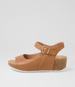 Kayi Dark Tan Leather Sandals Kayi Dark Tan Leather Sandals