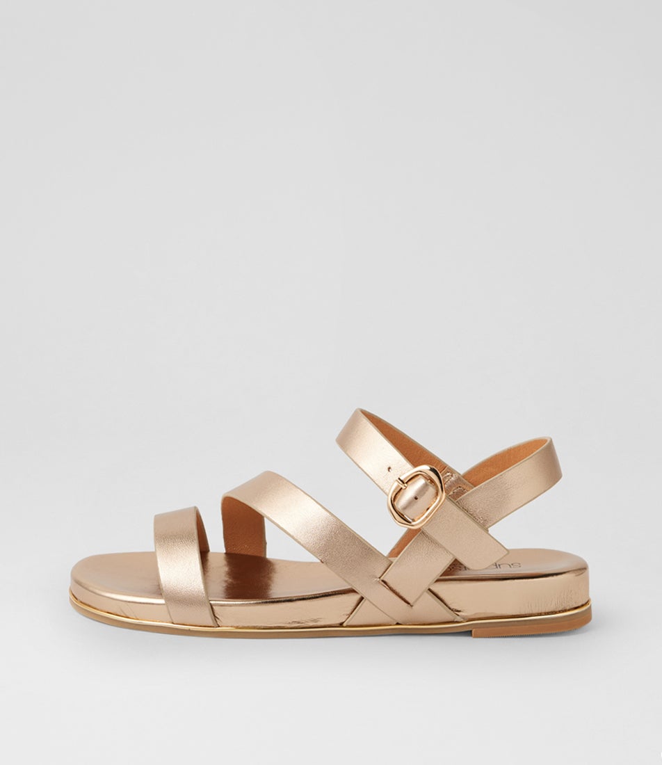 Lindi Champagne Leather Sandals Lindi Champagne Leather Sandals