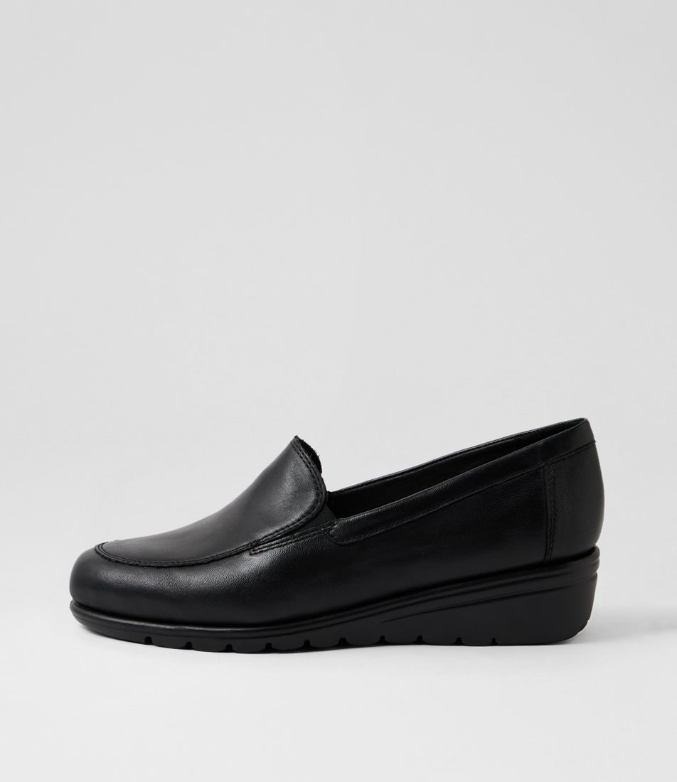 Leilanis Black Leather Heels Leilanis Black Leather Heels