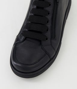 TAVISHS D SU BLACK BLACK SOLE LEATHER