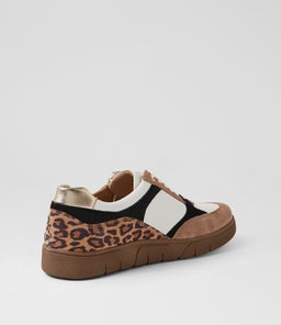 THAMINIA D SU TAUPE LEOPARD MULTI