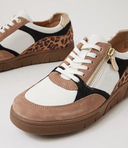 THAMINIA D SU TAUPE LEOPARD MULTI