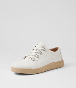 THEAS D SU WHITE ALMOND SOLE LEATHER