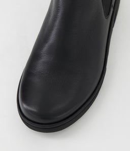 TATUMS D SU BLACK BLACK SOLE LEATHER