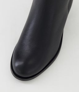 CARSHI SU BLACK LEATHER