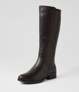 EVERYDAY SU DK BROWN BURNISHED LEATHER