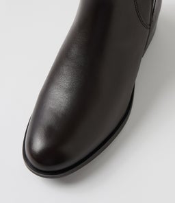 EVERYDAY SU DK BROWN BURNISHED LEATHER