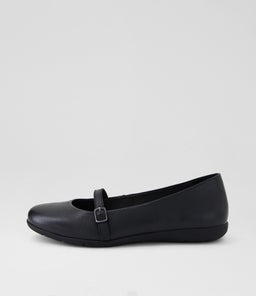 HILLIE SU BLACK LEATHER