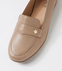HOLIES SU FAWN LEATHER
