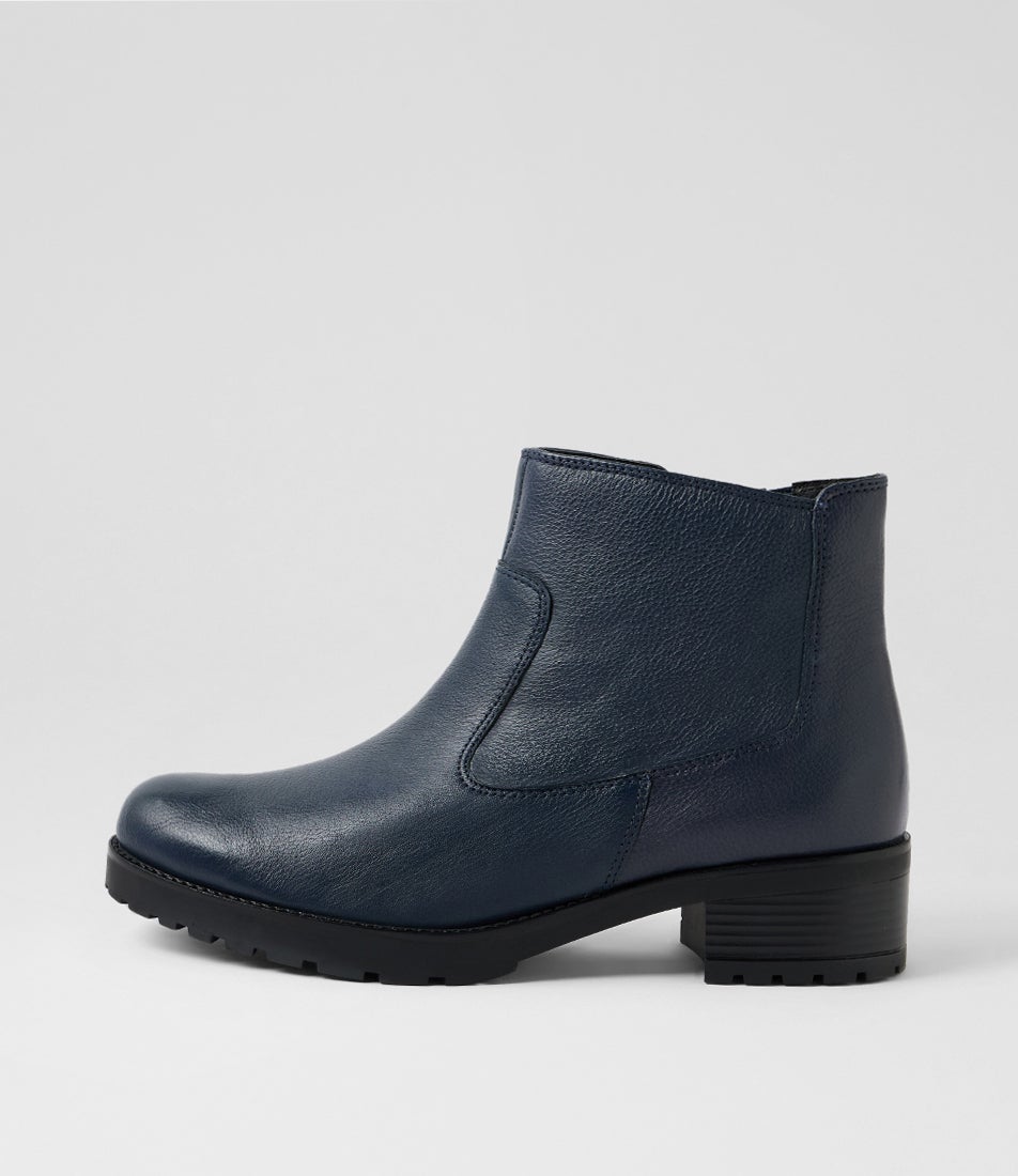 Kleanse D Ocean Leather Ankle Boots Kleanse D Ocean Leather Ankle Boots