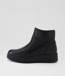MICKAE SU BLACK LEATHER