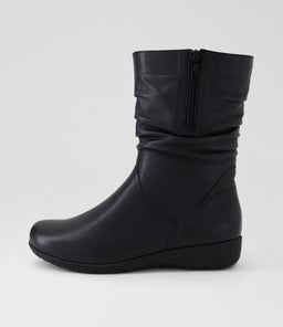 PAULINEAS D SU BLACK LEATHER