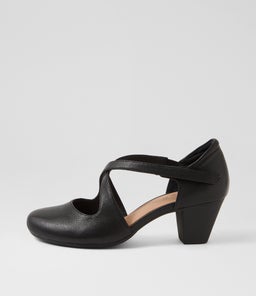 FLYNNIE SU BLACK LEATHER