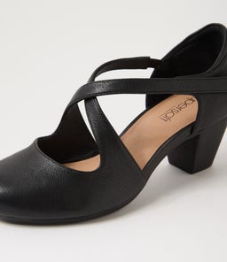FLYNNIE SU BLACK LEATHER