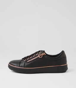 LINCON D SU BLACK ROSE GOLD LEATHER