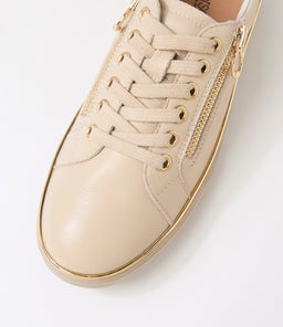 LINCON D SU ALMOND GOLD LEATHER