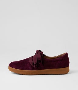 Zorie Mulberry Suede Sneakers Zorie Mulberry Suede Sneakers