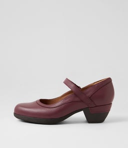 RUTHI D SU PLUM LEATHER