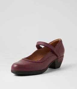 RUTHI D SU PLUM LEATHER