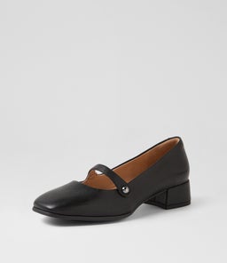 TEACHER SU BLACK LEATHER