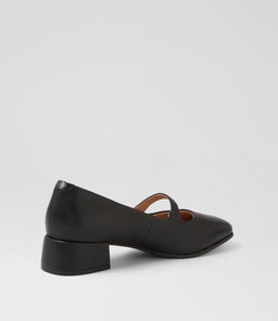TEACHER SU BLACK LEATHER