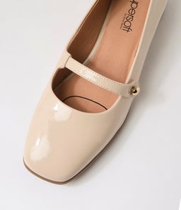 TEACHER SU BONE PATENT LEATHER
