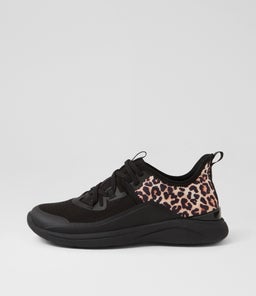 YELLINA SU BLACK LEOPARD KNIT