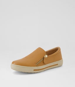 BELLISA SU DK TAN ALMOND SOLE LEATHER