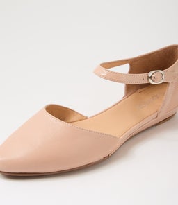 CINNAMON SU DK NUDE LEATHER PATENT