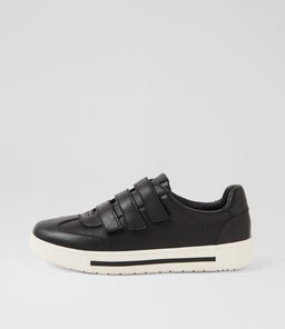 EMS SU BLACK WHITE SOLE LEATHER