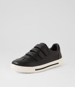 EMS SU BLACK WHITE SOLE LEATHER