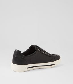 EMS SU BLACK WHITE SOLE LEATHER