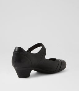 LARSIN SU BLACK LEATHER
