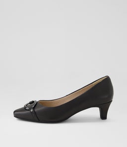 LAYNES SU BLACK LEATHER