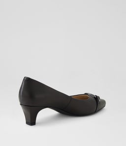 LAYNES SU BLACK LEATHER
