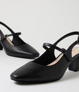 MATILDAS SU BLACK LEATHER