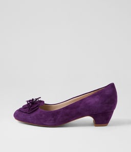 Nikkia Purple Suede Heels Nikkia Purple Suede Heels