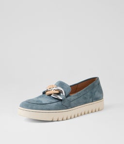 TESSHIAS SU DUSTY DENIM SUEDE