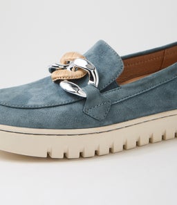 TESSHIAS SU DUSTY DENIM SUEDE
