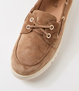 TASSINS SU LT CHOC OFF WHITE SOLE SUEDE