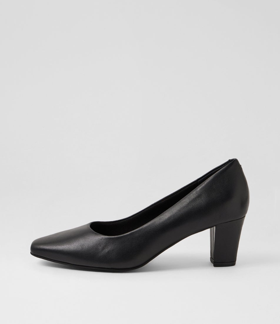 Milliest Black Leather Heels Milliest Black Leather Heels