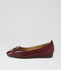 BLAIRS SU WINE CRINKLE PATENT LEATHER