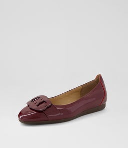BLAIRS SU WINE CRINKLE PATENT LEATHER