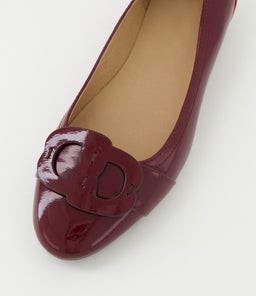 BLAIRS SU WINE CRINKLE PATENT LEATHER