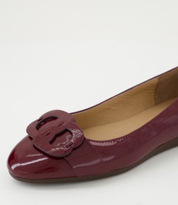 BLAIRS SU WINE CRINKLE PATENT LEATHER