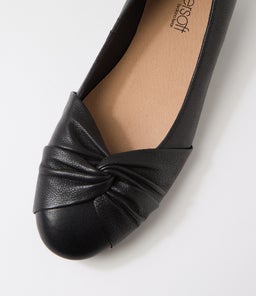 BLACKELYS SU BLACK LEATHER
